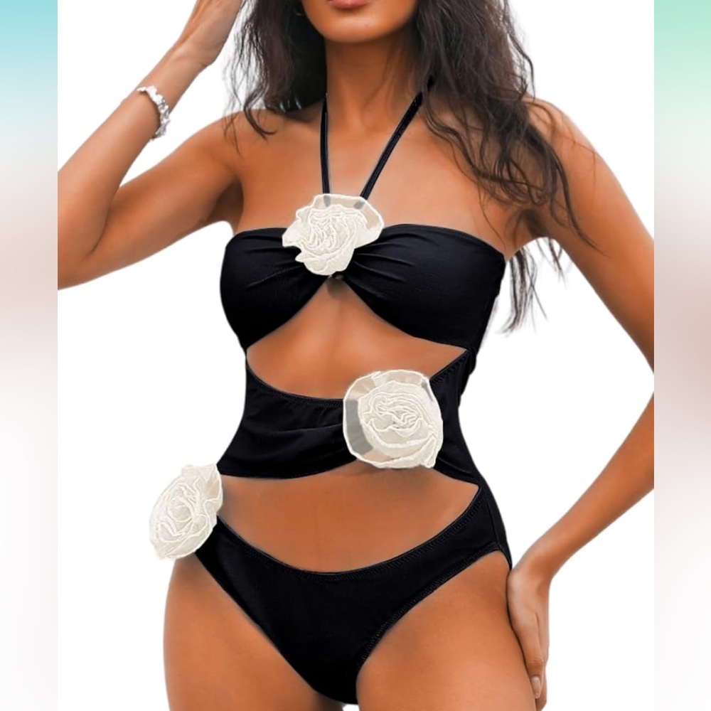 NWT floral one piece swimsuit